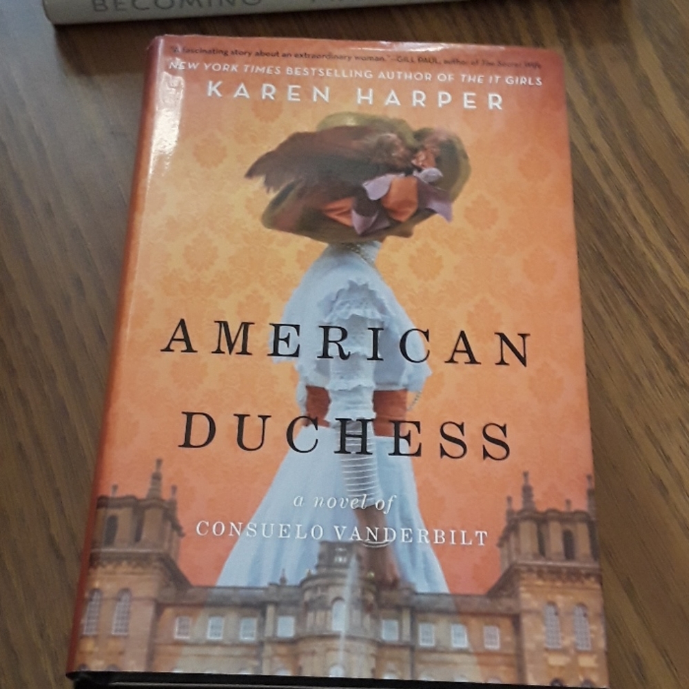 "American Duchess" Hardcover Book - Orange Cover